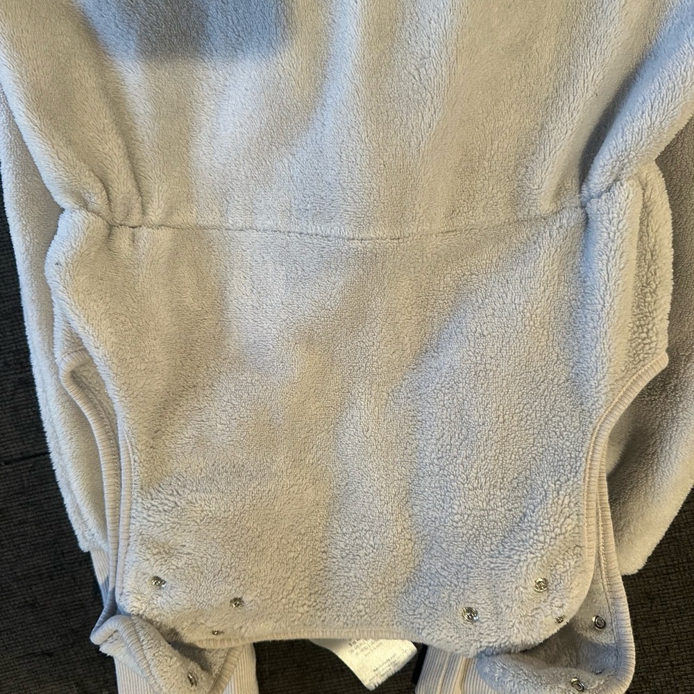 Halo Gray Fleece Baby Suit - Picture 3 of 3